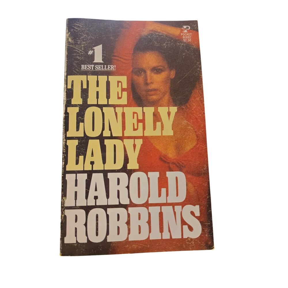 Harold Robbins THE LONELY LADY Adult Fiction Saga Drama Pocket Books 0671808826